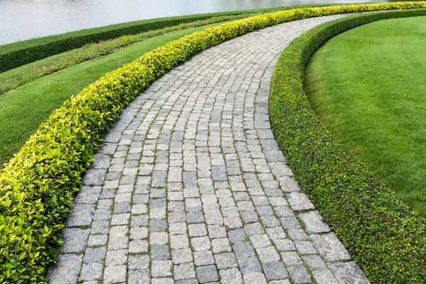 Sidewalk Pavers Installation in Ponte Vedra Beach