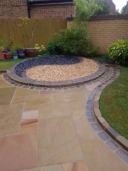 Sandstone Patio Installation in Ponte Vedra Beach