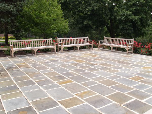 Slate Patio Installation in Ponte Vedra Beach