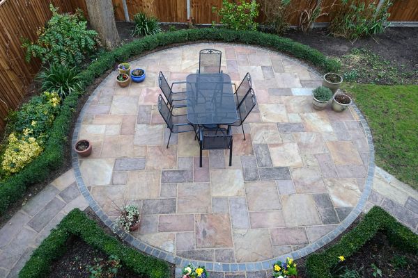 Stone Paver Laying